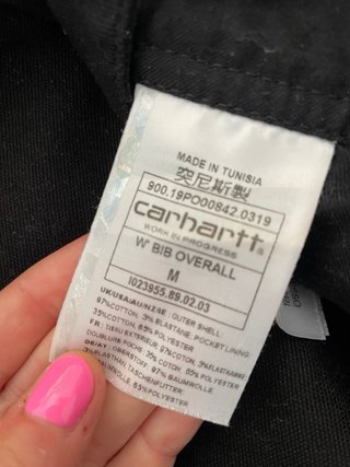 Mono Carhartt Negro Talla M