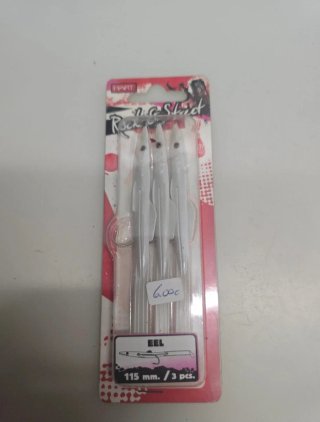 Amostras de pesca Hart Sandeel 3 unidades
