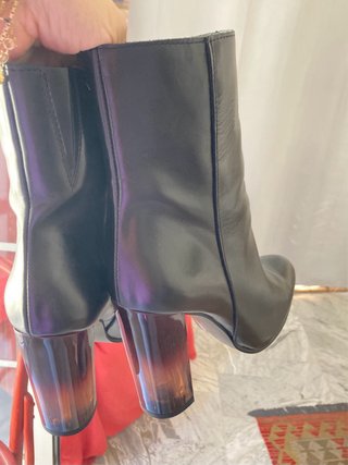 Botinas de piel negras OFFICE talla 37