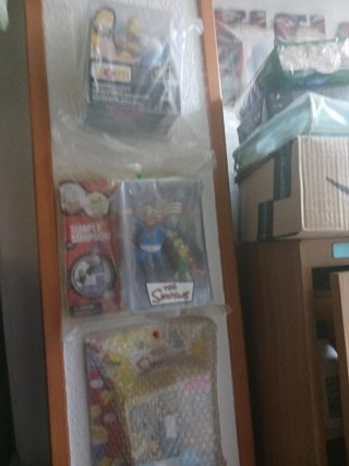 Figuras Playmates Simpsons en Blister mas de 80