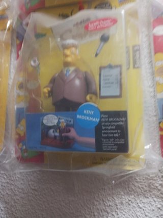Figuras Playmates Simpsons en Blister mas de 80