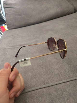 Gafas Lacoste Marrones Vintage Doradas ORIGINAL