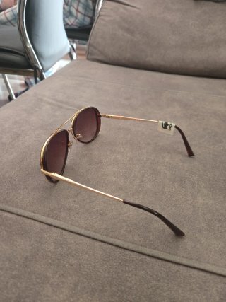 Gafas Lacoste Marrones Vintage Doradas ORIGINAL