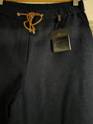2 Pantalones mujer negro y azul marino a estrenar
