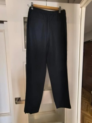2 Pantalones mujer negro y azul marino a estrenar