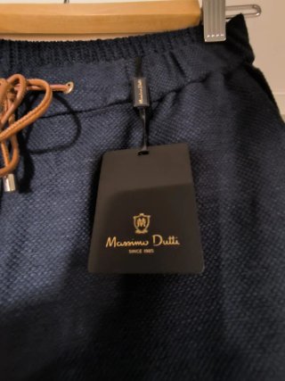2 Pantalones mujer negro y azul marino a estrenar