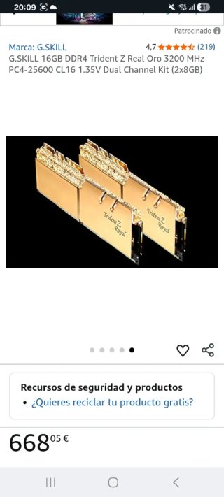 Ram 64gb G.Skill Trident Z Royal Extreme DDR4