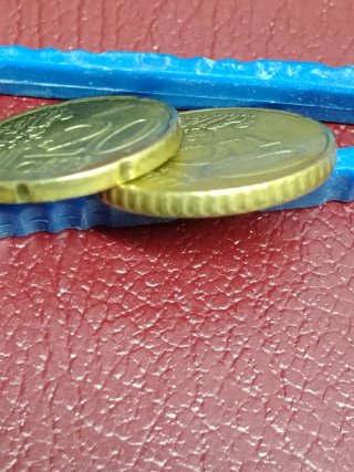 2 Monedas Euro 50 y 20 cts Francia 1999