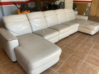 Sofá Natuzzi Piel Beige