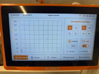 Elegoo Orange Storm Giga Stampante 3D 800x800x1000