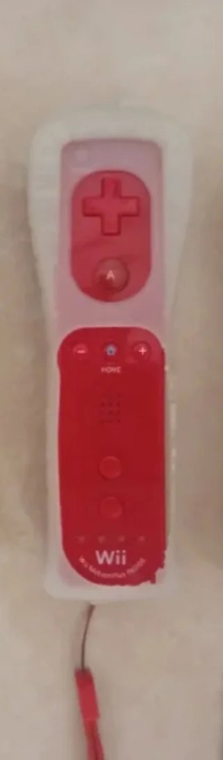 Mando Wii Motion Plus Rojo