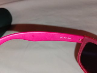 REGALO FUNDA Gafas de sol fucsia oscuro niña