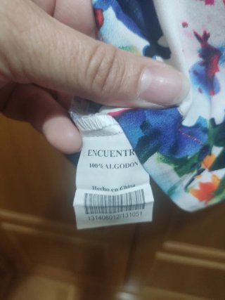 Vestido de verano con estampado floral