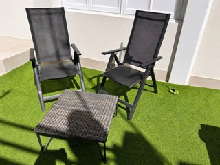 Conjunto 2 Sillas y Mesa Jardín
