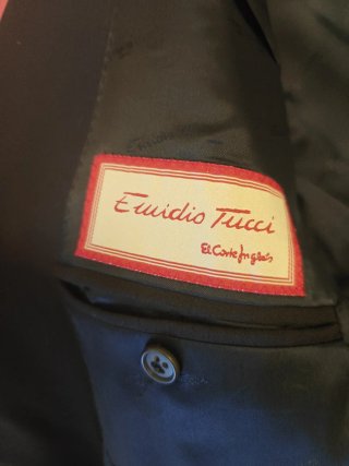 Traje de chaqueta negro