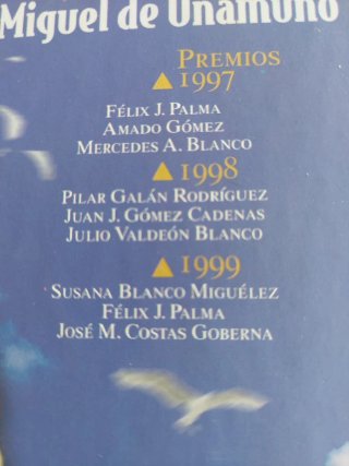 Concurso internacional de cuentos Miguel  Unamuno