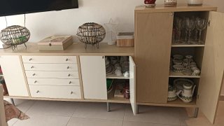 MUEBLES COMEDOR DE GRAN CAPACIDAD
