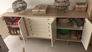 MUEBLES COMEDOR DE GRAN CAPACIDAD