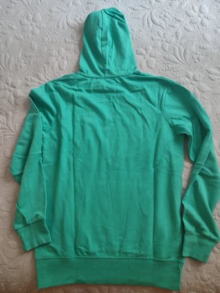 Sudadera Pull&Bear 1991 Verde Rosa