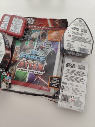 Lote cromos Topps Star Wars Force Attax