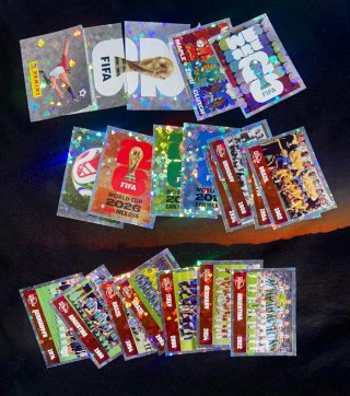 Lote 20 cromos especiales Mundial FIFA 2026