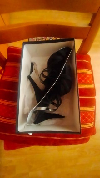 LS London Scarpe con tacco nere