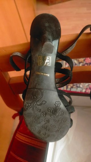 LS London Scarpe con tacco nere