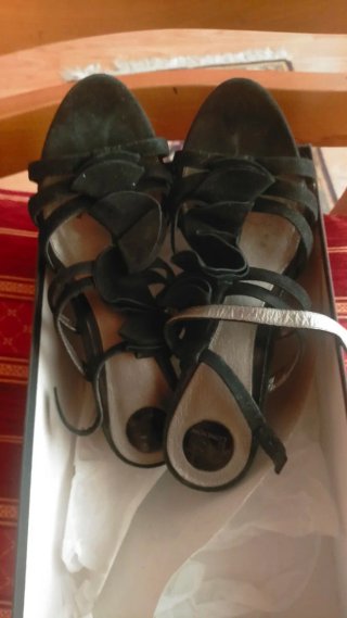 LS London Scarpe con tacco nere