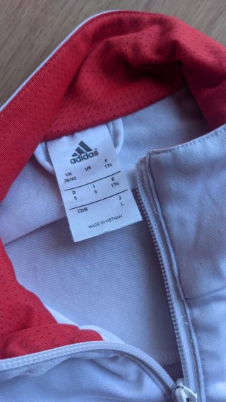 Chaqueta de chándal Adidas cremallera