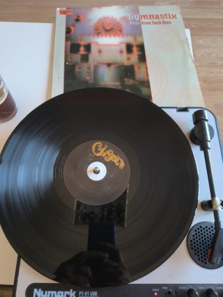 Vinilo remember hard trance Gym nastix - Beide Arm