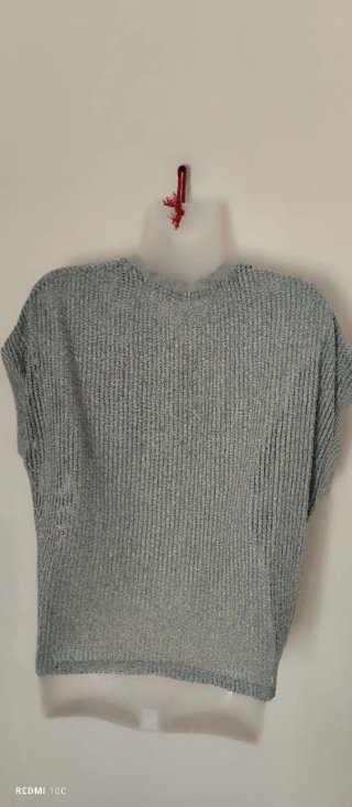 T-shirt donna grigia taglia unica