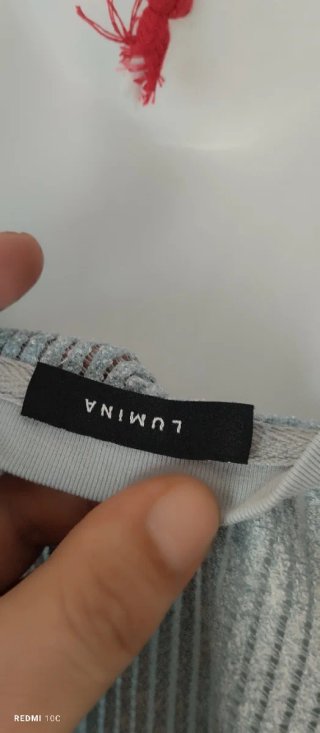 T-shirt donna grigia taglia unica