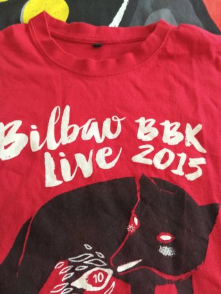 Camiseta BBK Live 2015 Talla S