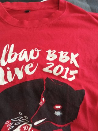 Camiseta BBK Live 2015 Talla S
