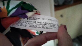 Abito lungo Zara fantasia floreale