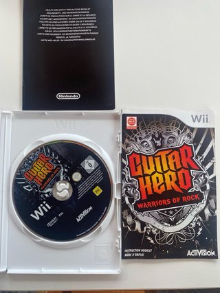 Guitar Hero Warriors of Rock Wii