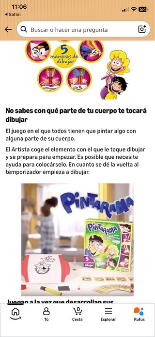 Juego de mesa Pintarama