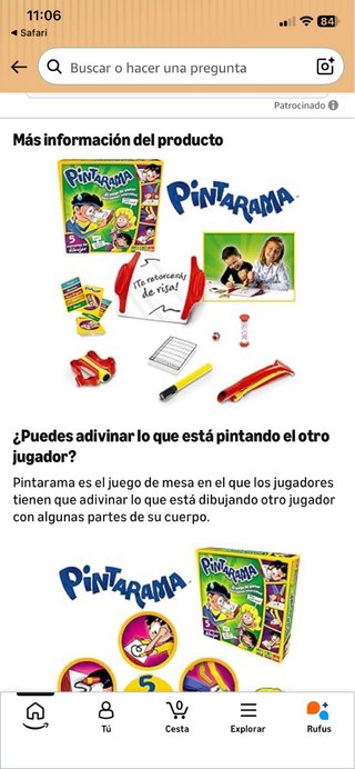 Juego de mesa Pintarama