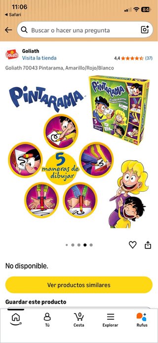 Juego de mesa Pintarama