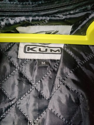 Chaqueta Moto Hombre KUM Negra