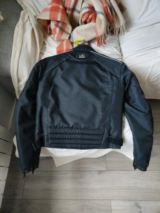 Chaqueta Moto Hombre KUM Negra