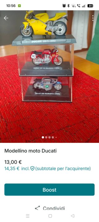 Modellini Moto Ducati