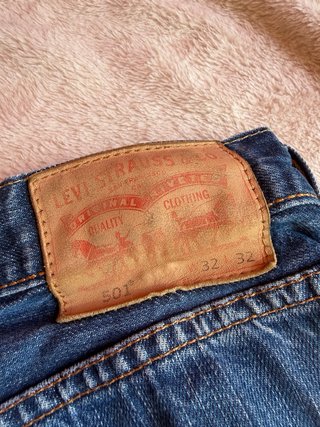 Levi's 501 Jeans Vintage Rectos Azul