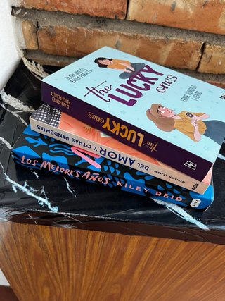Pack 3 libros romance