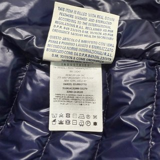 Moncler Daniel Chaqueta Hombre Talla S Marino