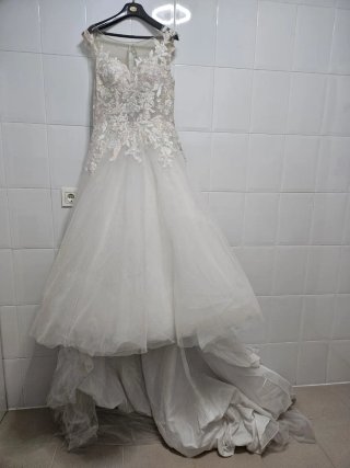 Vestido Novia Rosa Clara Talla 42