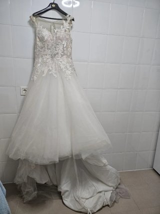 Vestido Novia Rosa Clara Talla 42