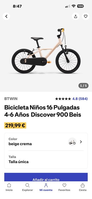 Bicicleta Infantil