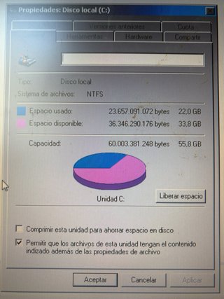 Ordenador Toshiba Tecra Windows 7