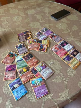 22 Cartas pokemon, (2006 y 2007)